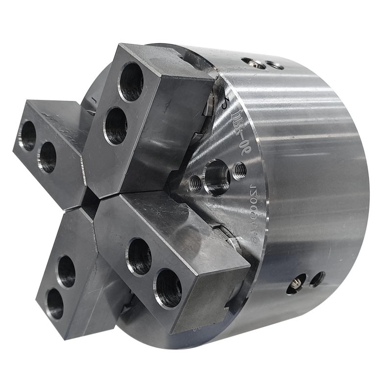 Forged Steel 4 Jaw Pull Back Power Chuck DPF Series With 12 Months Guarantee