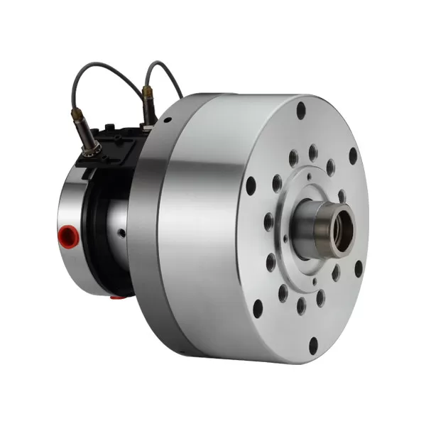 SLAN-E COMPACT STYLE HYDRAULIC CYLINDER WITH AIR CONNECTION AND SAFETY DEVICE