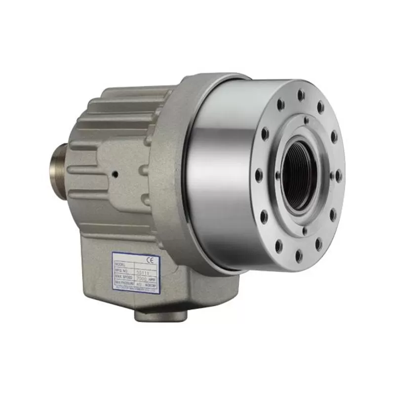 RQ SINGLE ROD PISTON THROUGH HOLE ROTATING AIR CYLINDER