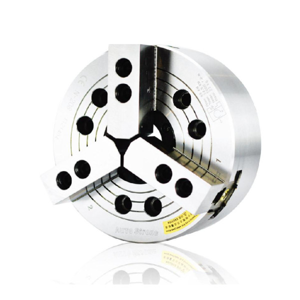 High Precision N-200A 3 Jaw Through Hole Power Chuck With Gripping Function