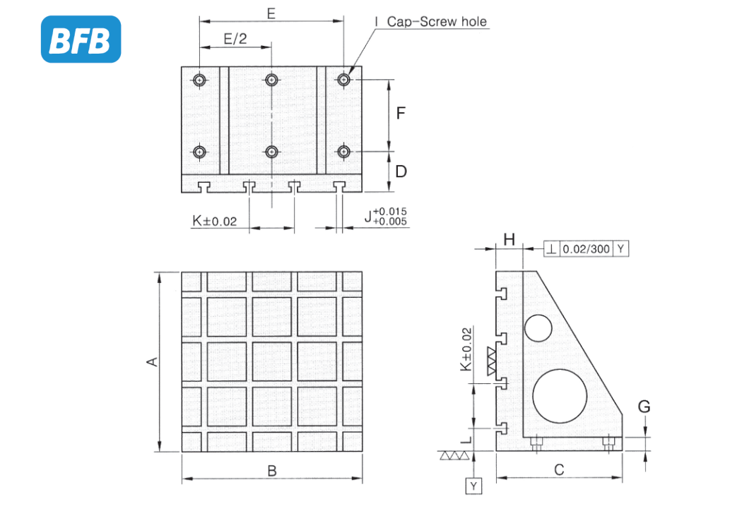 BIB BFB Precision jig board for vise 1